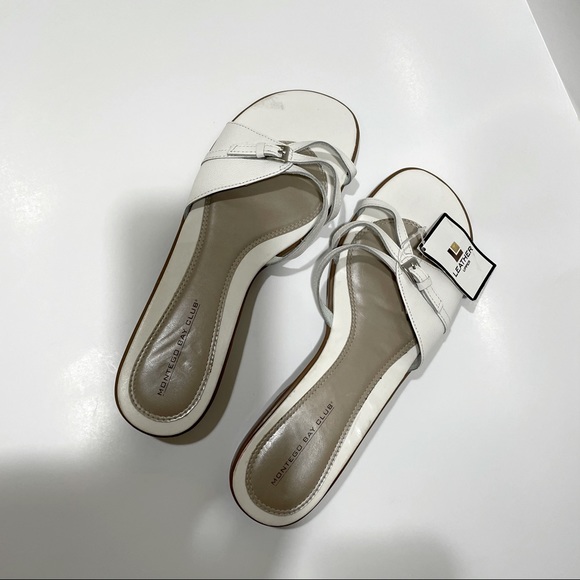 White sandals - Picture 1 of 4